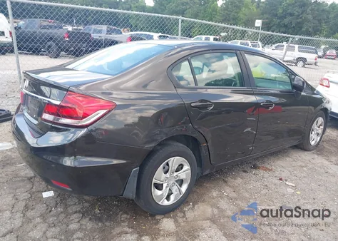 2013 Honda Civic Lx из США, поврежденный, VIN 19XFB2F52DE028480